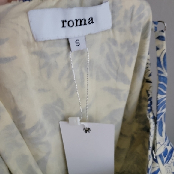 Roma Label Rio Floral Maxi Dress size S NWT - Picture 9 of 11